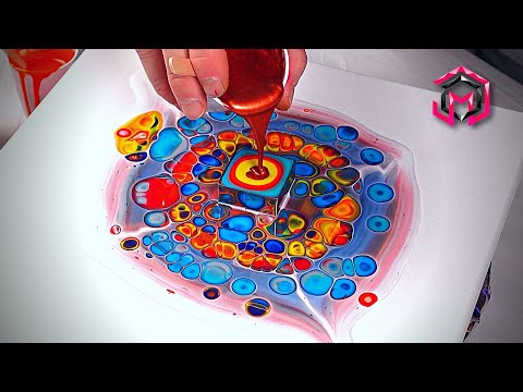 Open Cup Paint Pouring: Create Beautiful Art in Minutes!