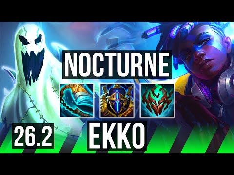 NOCTURNE vs EKKO (JGL) | KR Challenger | 26.2