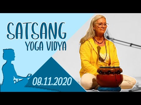 Satsang + Meditation + Mantrasingen + Arati mit Adishakti- Yoga Vidya live 20:00 Uhr - 08.11.2020