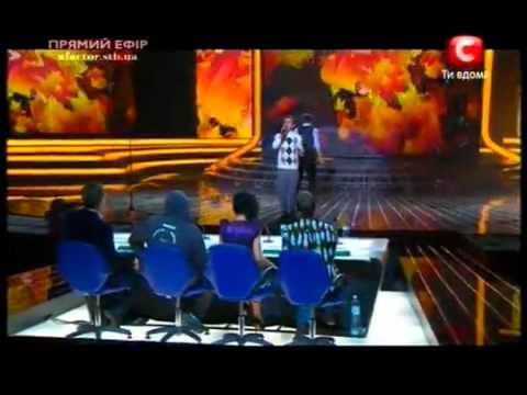 Дима Монатик и Ваня Сафаров - rise & fall прямой эфир x factor