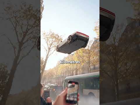 La première voiture volante voit le jour ! #tesla #elonmusk #roadster #voiture