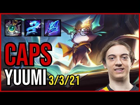 CAPS - YUUMI vs. SONA Support | EUW GRANDMASTER | PATCH 11.2