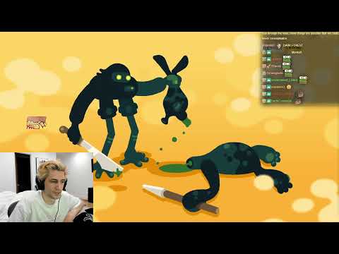 xQc Reacts to Why We Should NOT Look For Aliens - The Dark Forest