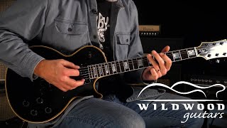 Video thumbnail for Gibson Murphy Lab Kirk Hammett 1989 Les Paul Custom - Limited Run, Murphy Lab Aged  •  SN: KH062 by Wildwood Guitars