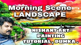 preview picture of video 'MORNING SCENE AN ABSTRACT LANDSCAPE'