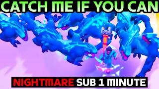 BEAT Catch Me If You Can NIGHTMARE Sub 1 Minute | Moco