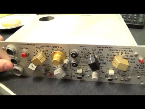 DL#080 - Grass Polygraph EKG Tacho & Wideband Pre Amps Teardown