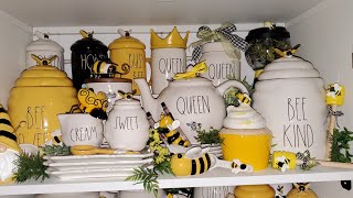 My Rae Dunn Bee Collection