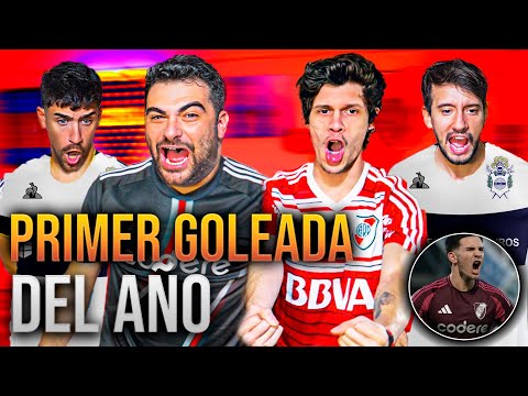Gimnasia 0 River 3 | Friends' Reactions | 2025 Apertura Tournament