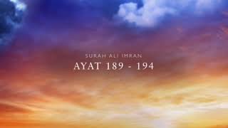 Surah Ali Imran  Ayat 189 - 194