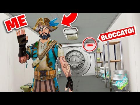ENTRO NEL BUNKER DELL' AGENZIA SENZA LA CARTA DI MIDA! 😱 FORTNITE CHALLENGE