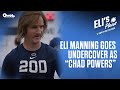 Eli Manning Goes Undercover At Penn State Walk On Tryouts As Chad Powers