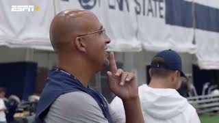 Eli Manning goes undercover at Penn State walk-on tryouts as 