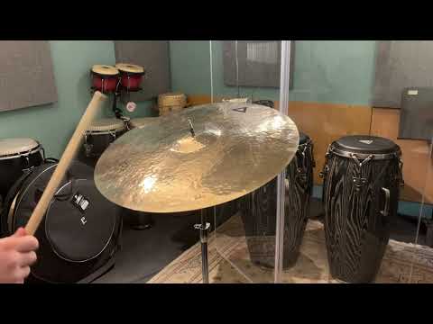 Istanbul 22" Xist Brilliant Raw Ride Cymbal image 6