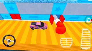 MEGA RAMP CAR Racing Stunts 3D 2020 #4 - IMPOSSIBLE Car STUNTS Tracks - Android Gameplay