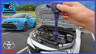 How to Remove & Replace Ignition Coil Packs / Spark Plugs on a Toyota Corolla (E210 Auris)