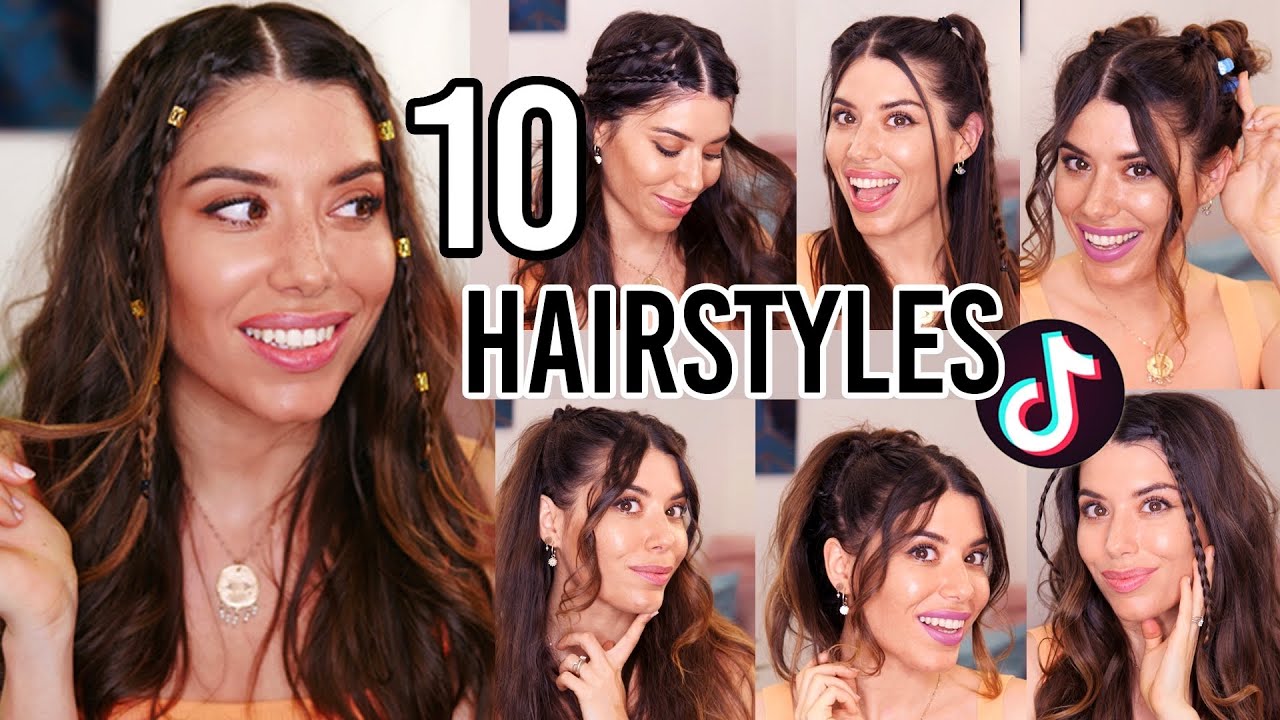 PROVO LE 10 ACCONCIATURE PIÙ VIRALI SU TIKTOK PER L'ESTATE 2021 😎