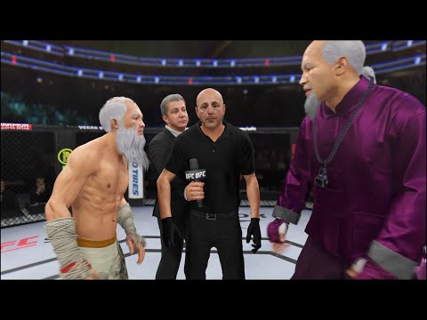 UFC 4 - Old Bruce Lee vs. Kung Fu Master - Crazy UFC 👊🤪