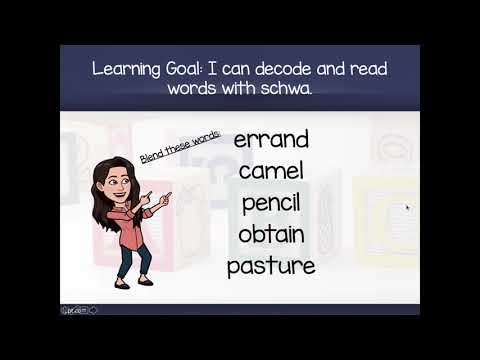 Schwa Lesson 2