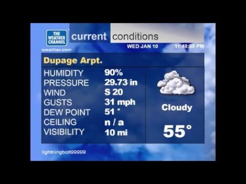 WeatherStar XL v2 Emulator - 1/10/18 @ 11:48 pm