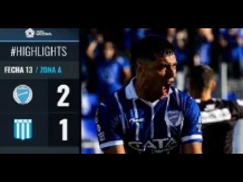 Godoy Cruz 2-1 Racing (C). Fecha 13. Primera Nacional
