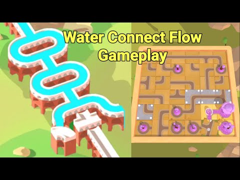 Water Connect Flow Gameplay - YouTube
