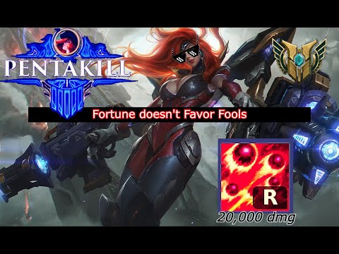 League of Legends Miss Fortune Ultiamte Montage Lol