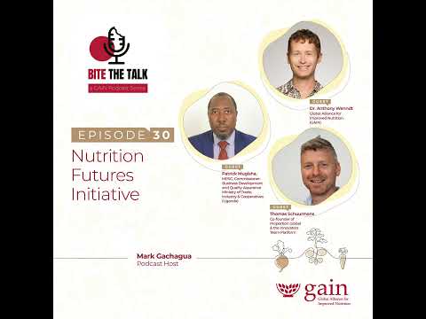 Nutrition Futures Initiative with Dr.  Anthony Wenndt, Thomas Schuumanns, and Commissioner Patric...