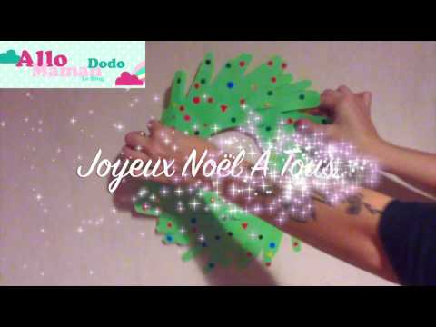 Fabriquer une couronne de Noël  avec les enfants!