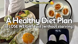 How to Lose Weight WITHOUT Starving Yourself (Realistic Diet Plan)
