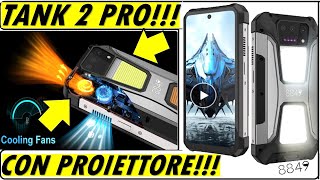 unihertz tank 2 pro 8849 tank 2 pro recensione smartphone rugged con proiettore unboxing