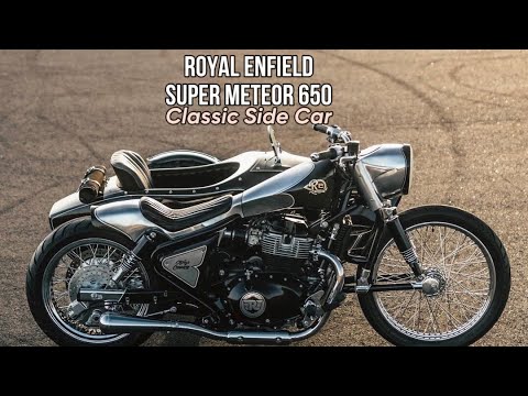 Royal Enfield Super Meteor 650 Custom | CLASSIC SIDE CAR by Cherrys Company