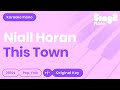 Niall Horan - This Town (Karaoke Piano)