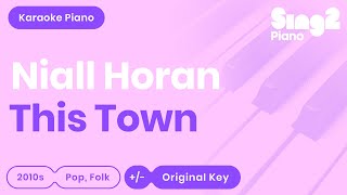 Download lagu Niall Horan - This Town (Karaoke Piano) mp3