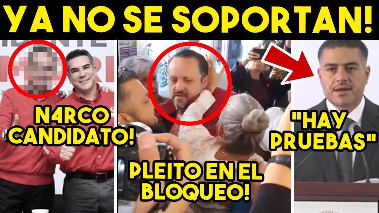 CRECE PANICO! TRUENA MARCHA, AGARRAN PLEITO ENTRE ELLOS. CAE N4RC0 CANDIDATO, SALEN A LLORAR