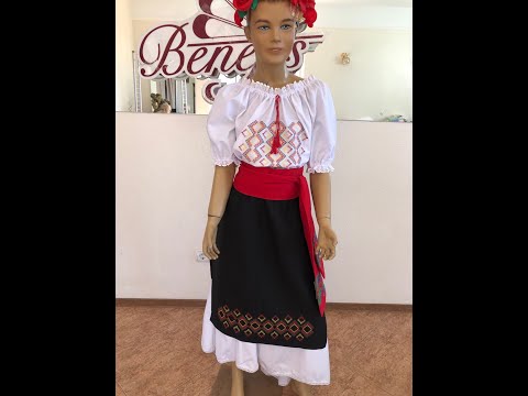 Молдавская национальная юбка J 0384(6047) - video 2