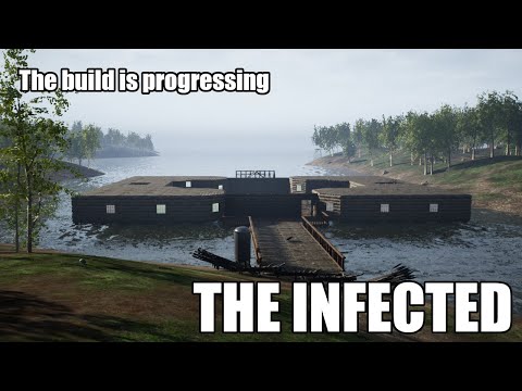 The Infected S7E33 - Collecting our ore and finishing the ceiling