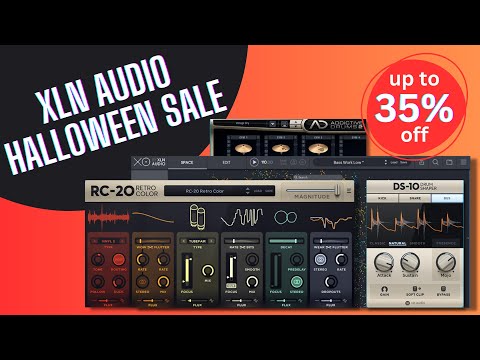 XLN Audio Halloween Sale - up to 35% Off 🎃