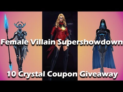 Female Villain Ultimate battle: Moonstone/Proxima swap vs Supergiant Abx comparison (Silence)