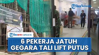 Kronologi 6 Pekerja di Kubu Raya Jatuh Gara-gara Tali Lift Putus, Bermula saat akan Istirahat