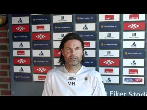 Vegard før kampen mot Løv-Ham