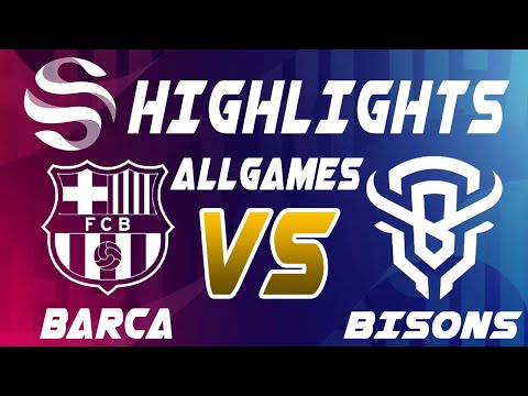 Barcelona vs Bisons ALLGAMES Highlights - LEAGUE OF LEGENDS - SUPERLIGA - PLAYOFFS