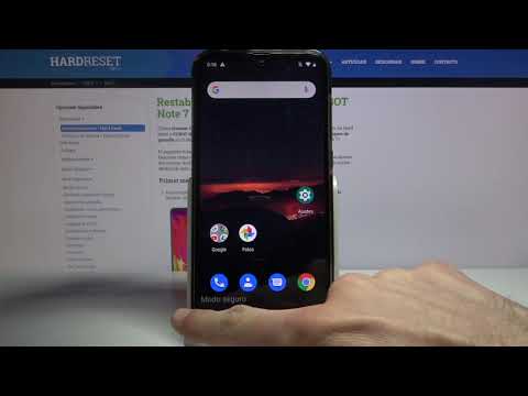 Cómo activar y quitar el modo seguro en CUBOT Note 7 - entrar, sacar el modo seguro