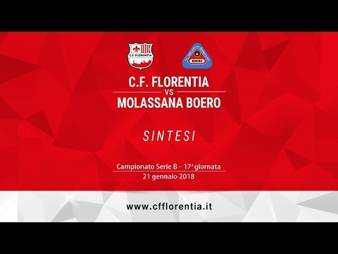 C.F. Florentia vs Molassana Boero Serie B Calcio Femminile 21/01/2018 - Sintesi