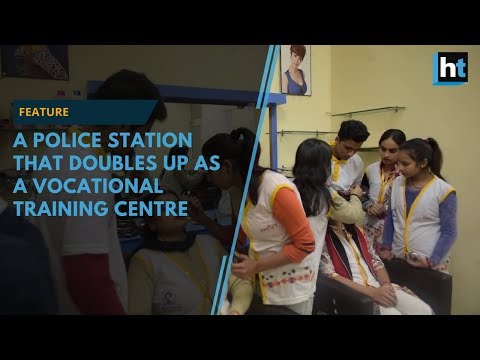 A police station that doubles up as a  vocational training centre