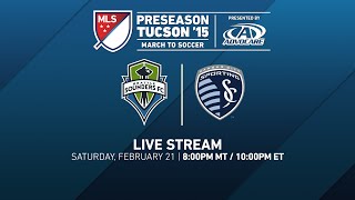 preview picture of video 'Seattle Sounders FC vs. Sporting Kansas City | 2015 Desert Diamond Cup'