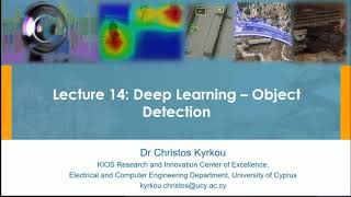 Lecture 14: Deep Learning - Object Detection (Part 1)