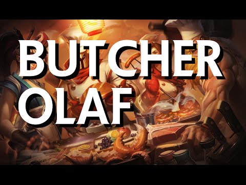 Butcher Olaf Skin Spotlight(League of Legends)