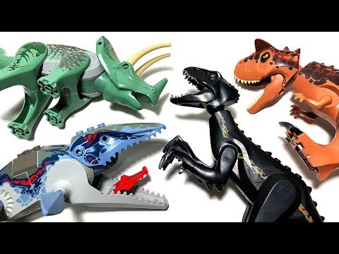 10 LEGO DANGEROUS DINOSAURS Toys JURASSIC WORLD FALLEN KINGDOM