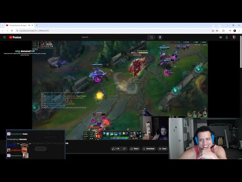 tyler1 reacts to trick2g malphite ulting him